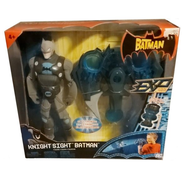 New 2005 MATTEL DC THE BATMAN EXTREME POWER KNIGHT SIGHT BATMAN ACTION FIGURE - Picture 1 of 2